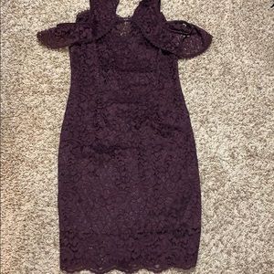 White House black market Off the shoulder dress